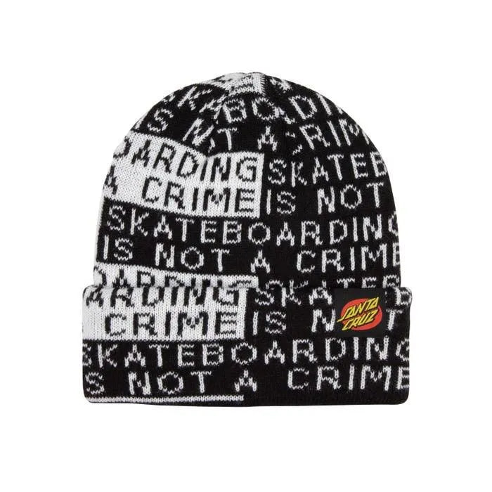 Not A Crime Beanie - Beachin Surf