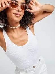 Playa Del Amor Solid Top - Beachin Surf