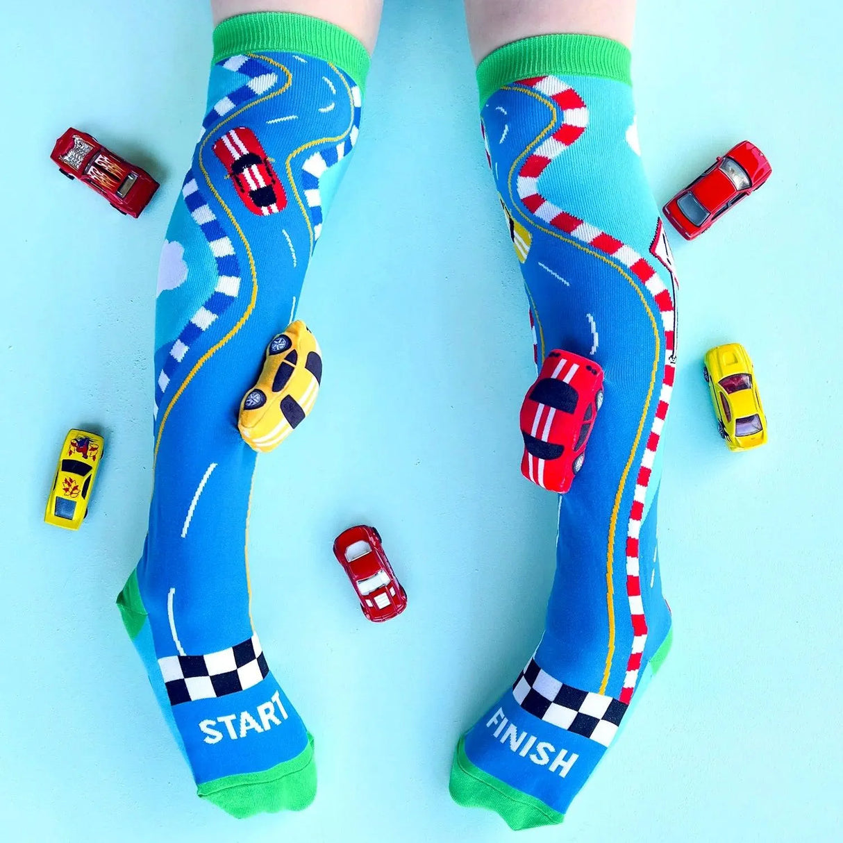 Racing Cars Socks - Beachin Surf