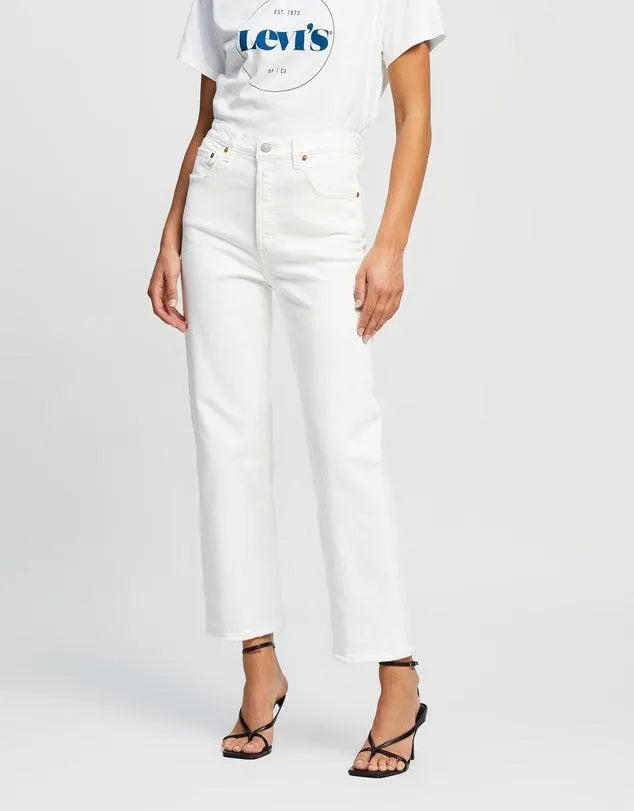 Ribcage Straight Ankle Jeans - Beachin Surf