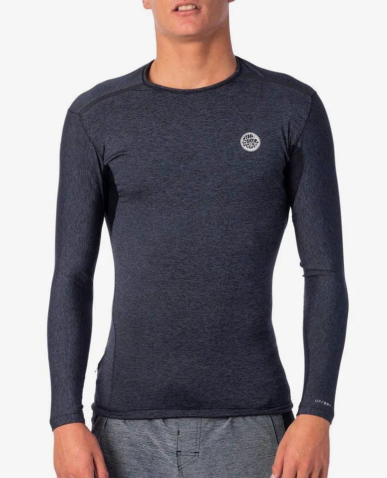 Tech Bomb Long Sleeve Uv Tee Rash Vest - Beachin Surf