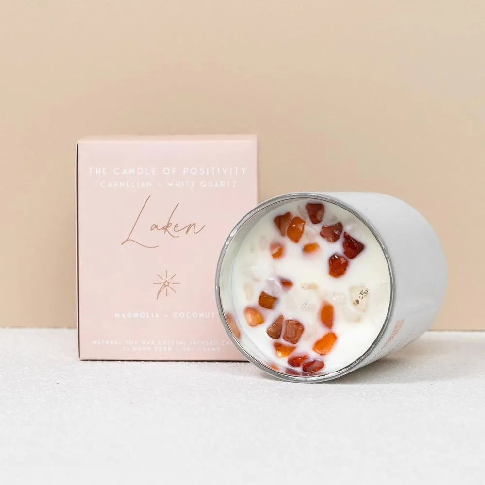 The Candle Of Positivity | Laken Magnolia -Ccnt - Beachin Surf