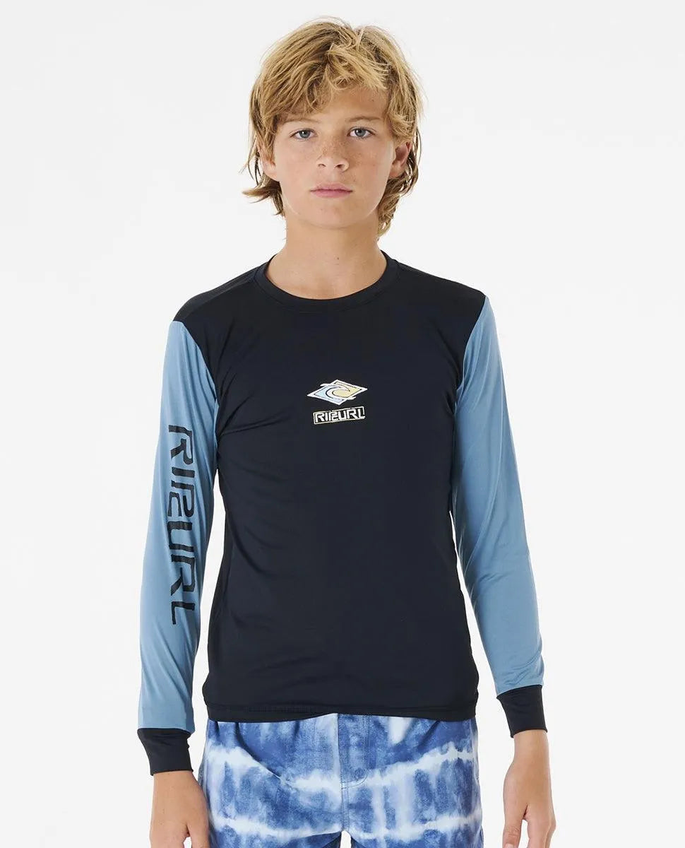 Tube Head Ls Rash Vest - Beachin Surf