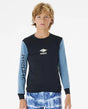 Tube Head Ls Rash Vest - Beachin Surf