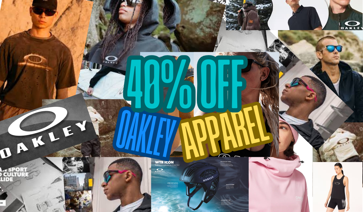 Oakley 40% off