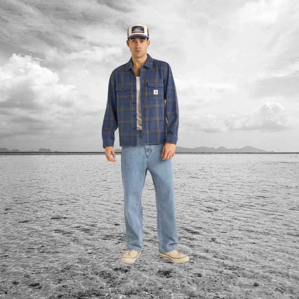 Men's Flannels - Beachin Surf