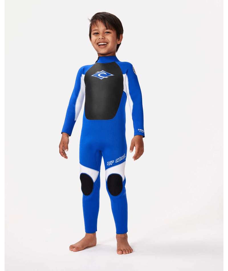 Groms Omega 3/2mm Full Length Back Zip Wetsuit Steamer