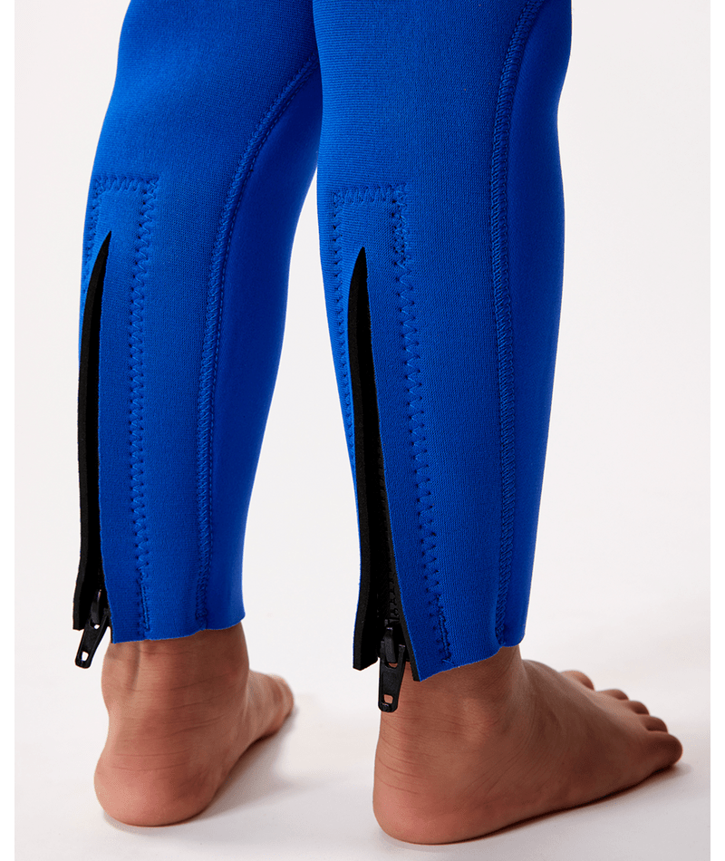 Groms Omega 3/2mm Full Length Back Zip Wetsuit Steamer
