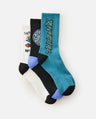 Kids Logo Crew Sock 3-Pack