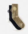 Mens Wetty Crew Sock - 3 Pack