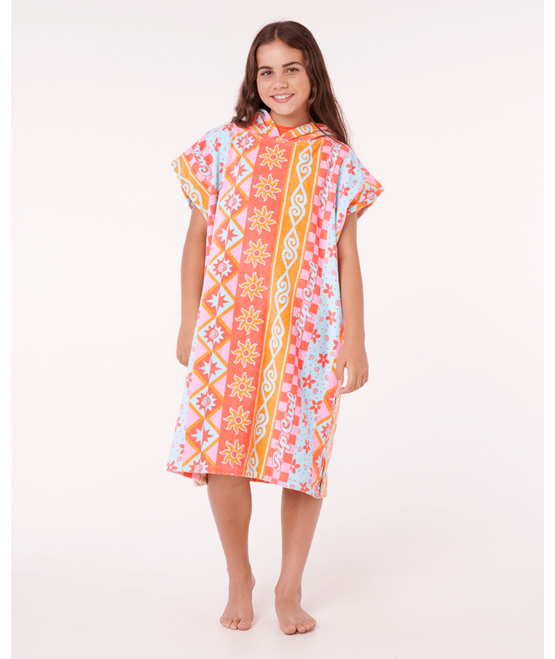 Mixed Cotton Hooded Towel-Girl