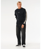 Inner Visions Stripe Knit Crew