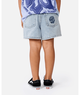 Tabby Denim Short - Toddler Girl