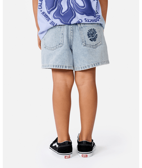 Tabby Denim Short - Toddler Girl
