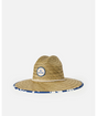 Womens Mixed Straw Sun Hat