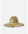 Womens Mixed Straw Sun Hat