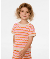 Sunset Stripe Tee -Girl