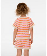 Sunset Stripe Tee -Girl