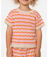 Sunset Stripe Tee -Girl