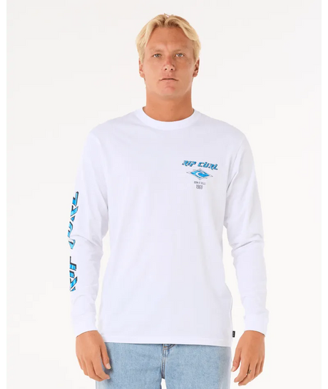 Fade Out Icon Long Sleeve Tee