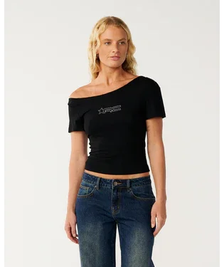 Off Shoulder RC Tee