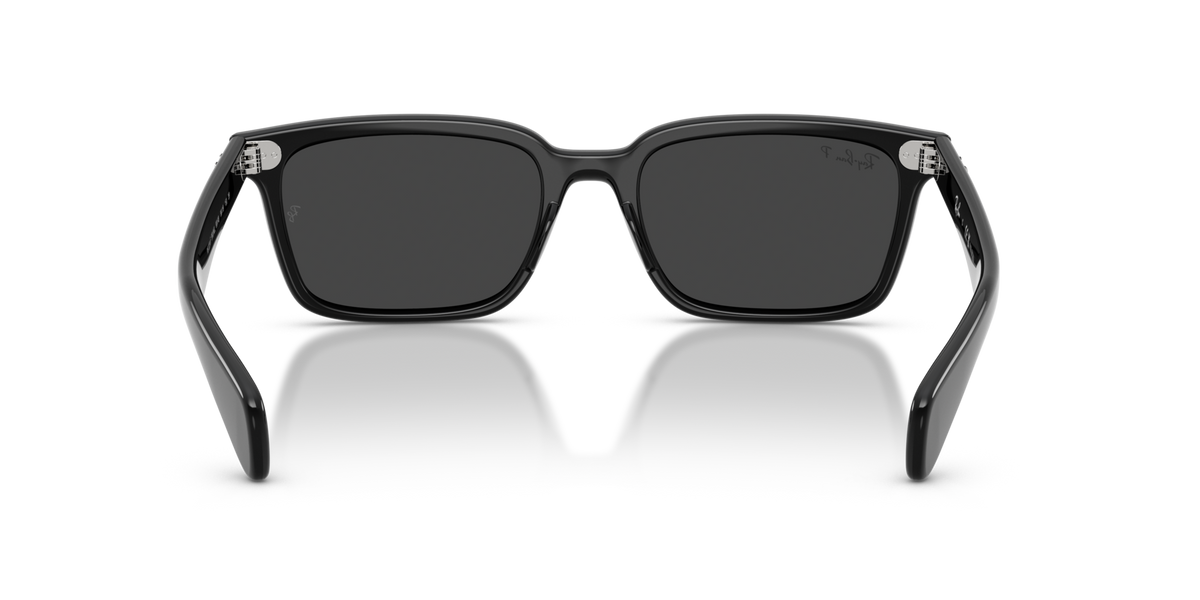 Ray-Ban Brunel Low Bridge Fit - Black W/ Polar Black