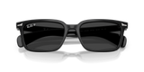 Ray-Ban Brunel Low Bridge Fit - Black W/ Polar Black