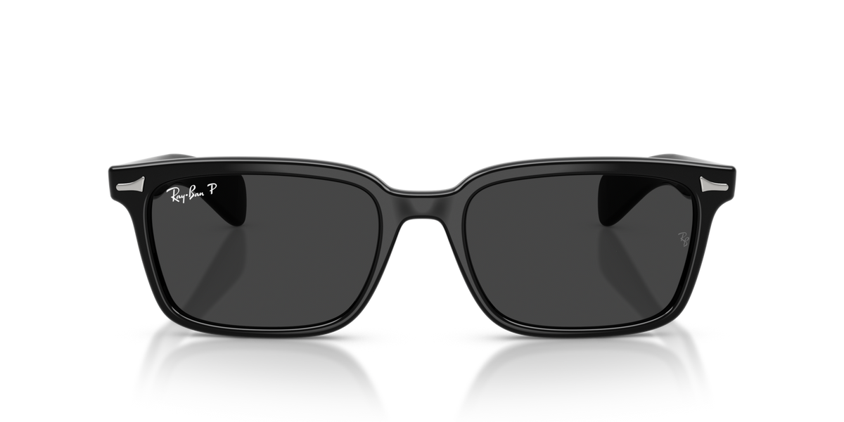 Ray-Ban Brunel Low Bridge Fit - Black W/ Polar Black