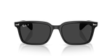 Ray-Ban Brunel Low Bridge Fit - Black W/ Polar Black