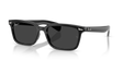 Ray-Ban Brunel Low Bridge Fit - Black W/ Polar Black