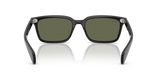 Ray-Ban Brunel Low Bridge Fit - Black W/ Green Polar