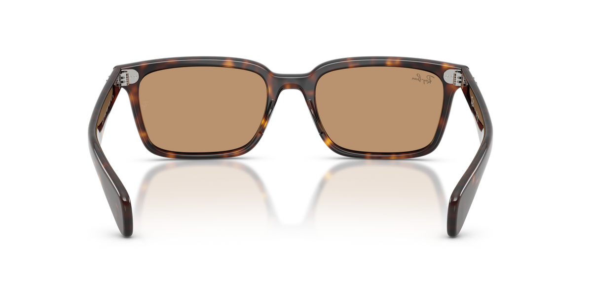 Ray-Ban Brunel Low Bridge Fit - Havana W/ Brown