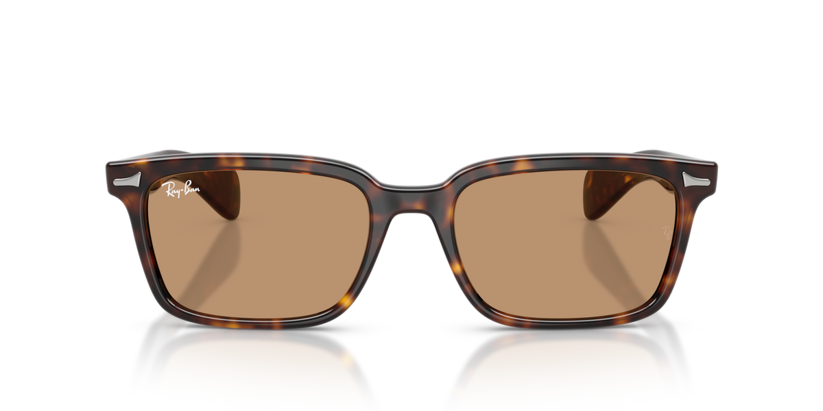 Ray-Ban Brunel Low Bridge Fit - Havana W/ Brown
