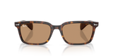 Ray-Ban Brunel Low Bridge Fit - Havana W/ Brown