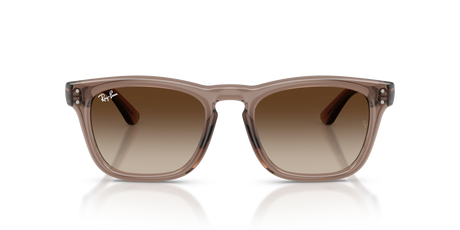 Transparent Light Brown W/ Light Brown Gradient Dark Brown