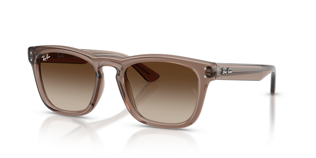 Transparent Light Brown W/ Light Brown Gradient Dark Brown