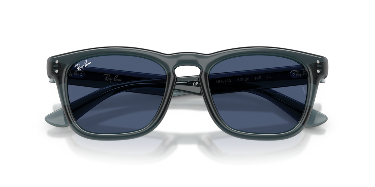 Transparent Blue W/ Blue