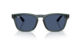 Transparent Blue W/ Blue