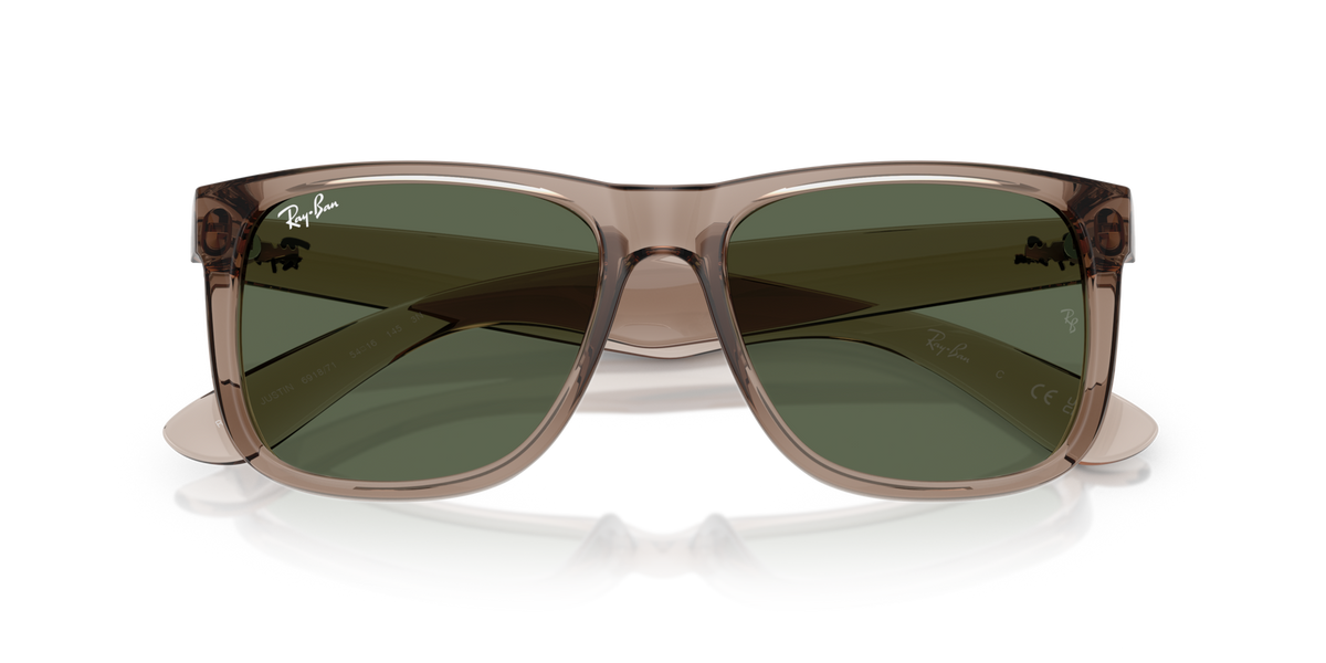Transparent Brown W/ Dark Green