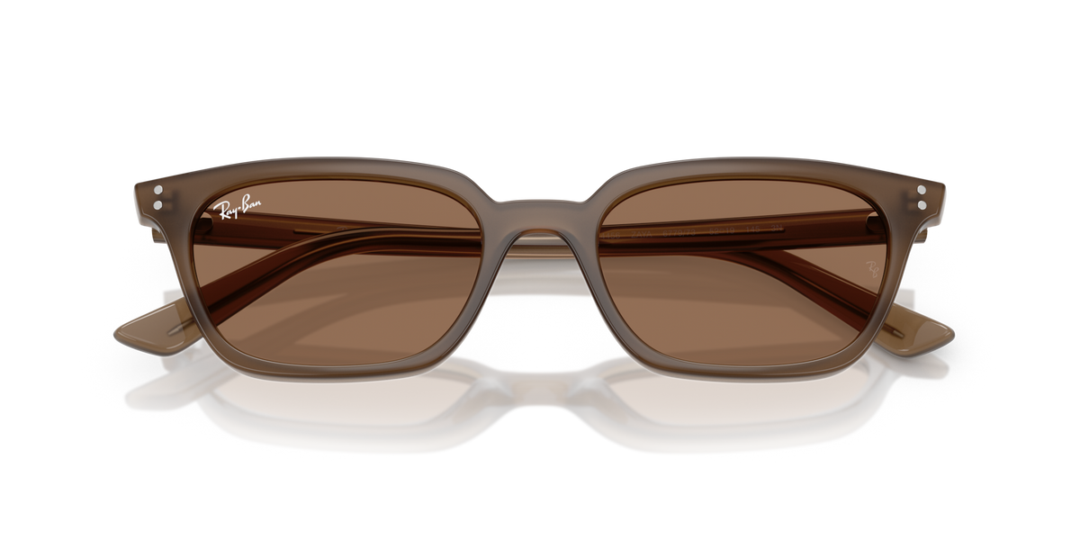 Transparent Brown W/ Dark Brown
