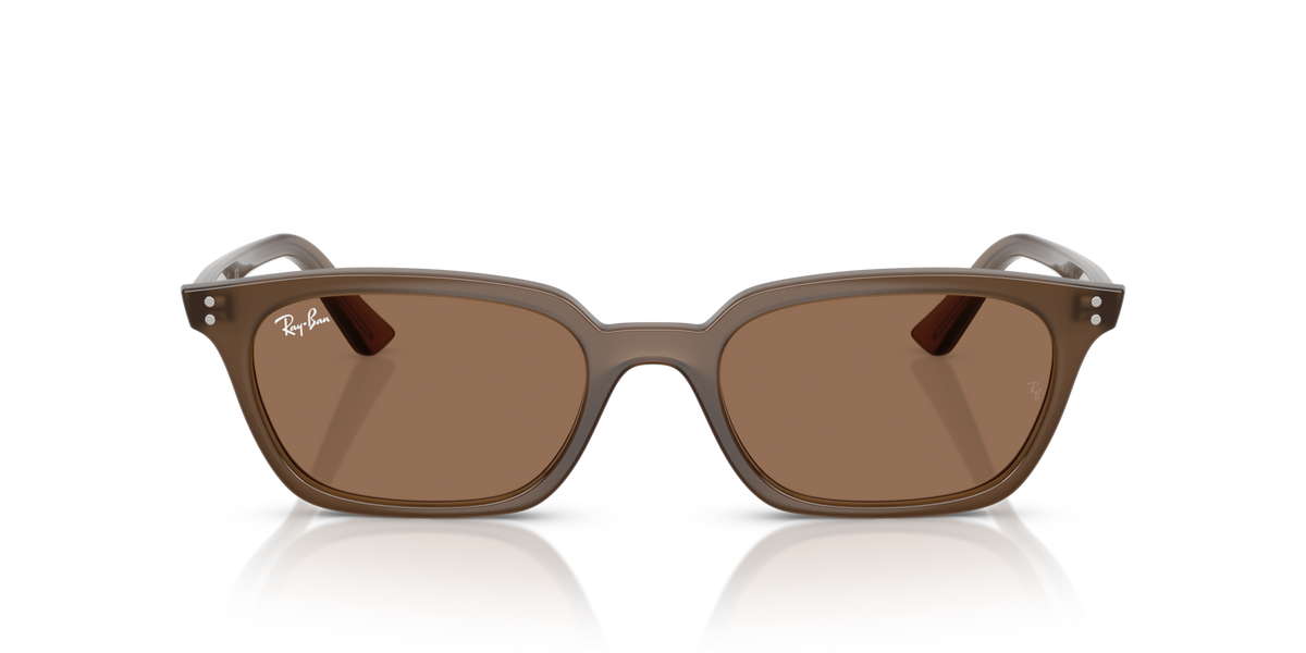 Transparent Brown W/ Dark Brown