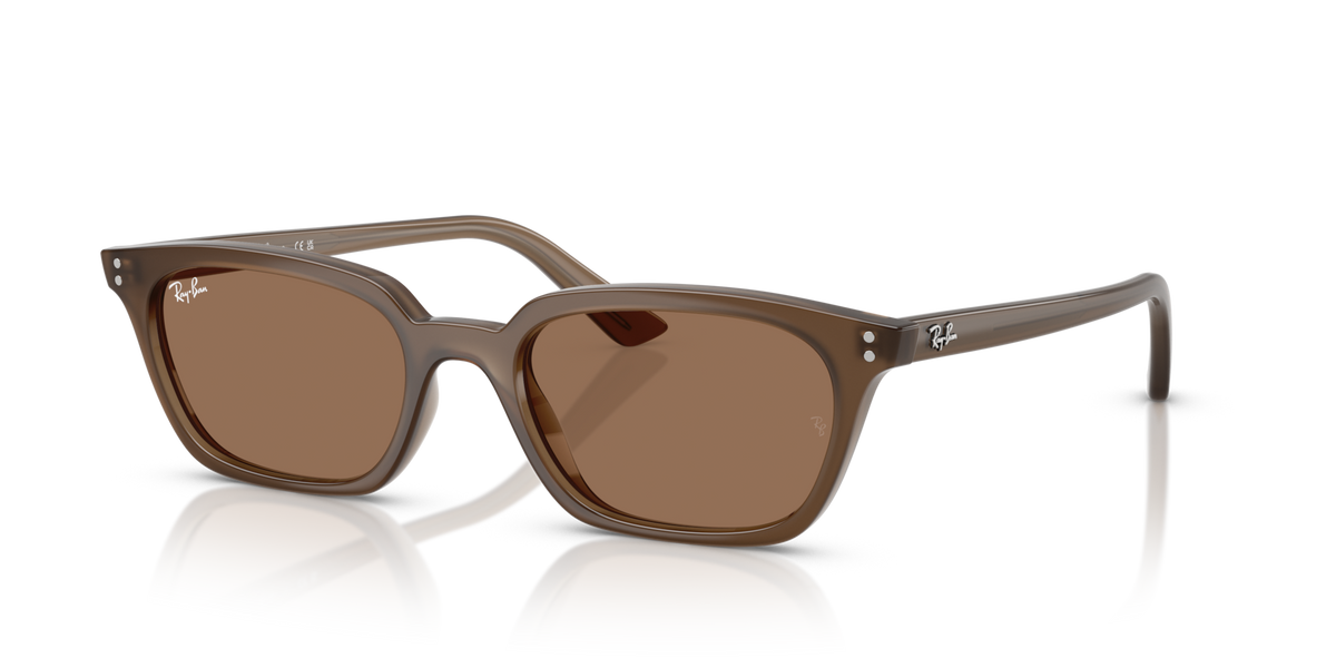 Transparent Brown W/ Dark Brown