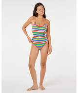 Sunset Surf Crochet One Piece