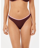 Luxe Surf High Cut Cheeky Coverage Bikini Bottom
