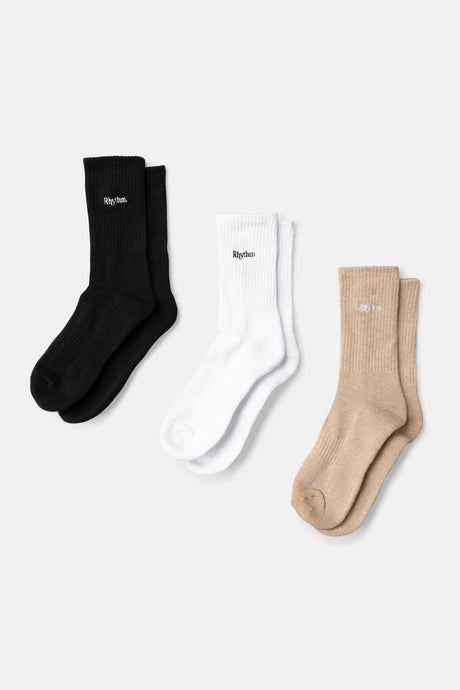 Essential 3 Pack Crew Sock