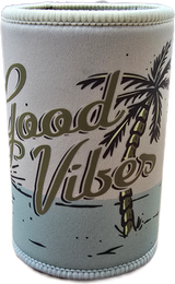 Good Vibes Palm Stubby Cooler