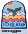 Whale Tail Sticker