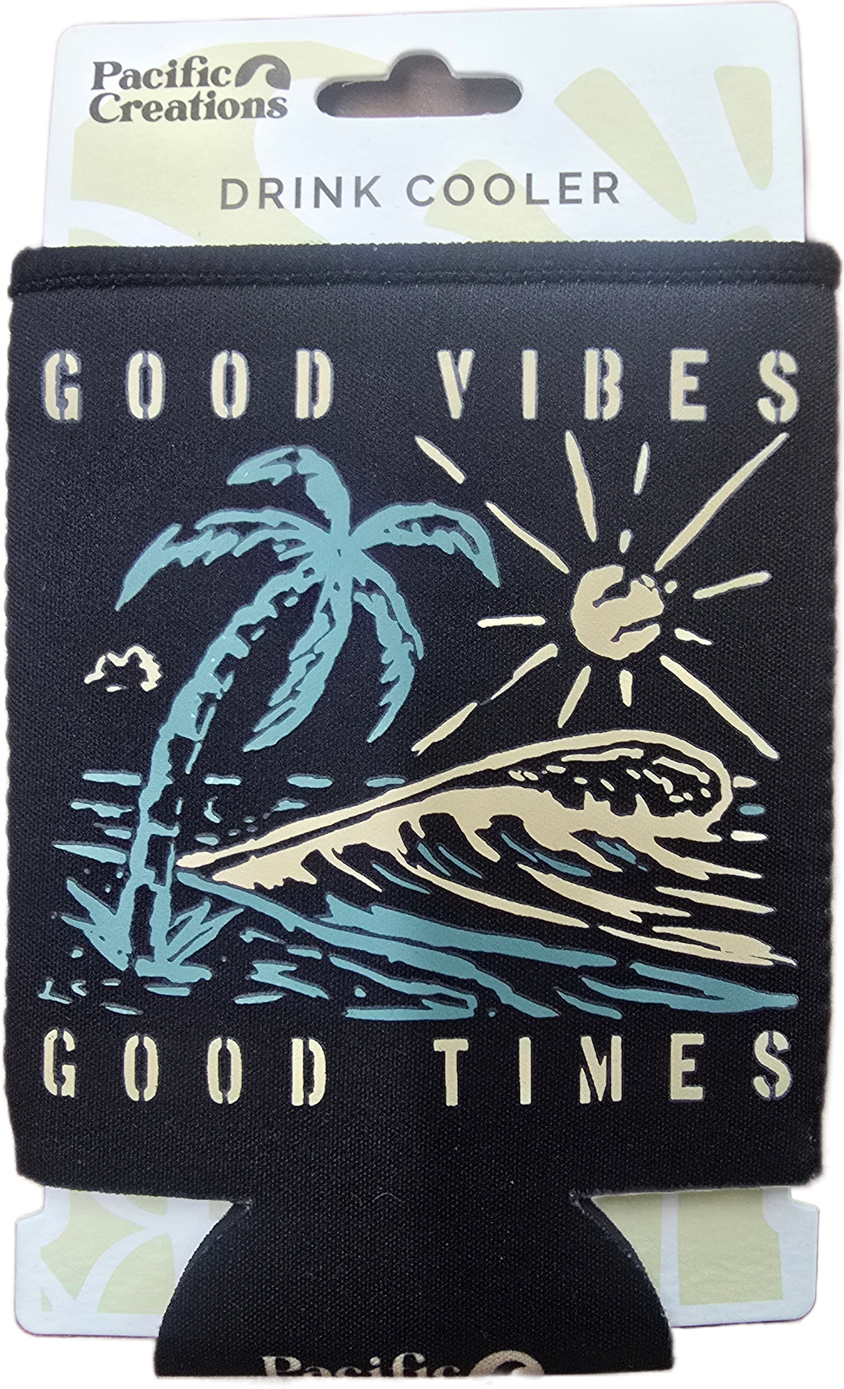 Good Vibes Good Times Stubby Cooler