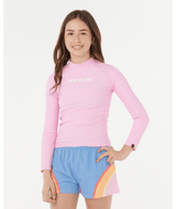 CLASSIC SURF LS RASH VEST-GIRL