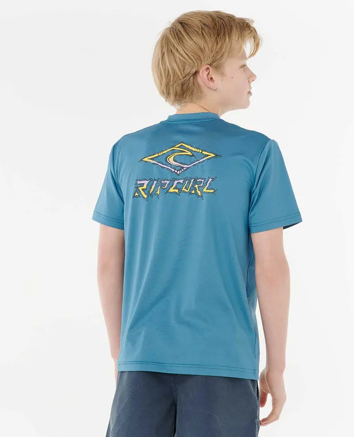 Tropic Daze UPF Short Sleeve Rash Vest - Boys (8-16 years)